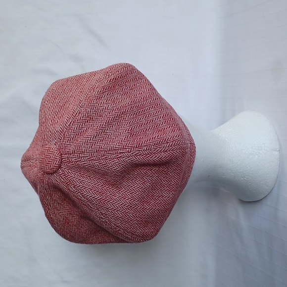 D&Y, NY Herringbone Page Boy Wool Blend Cap - Picture 3 of 8